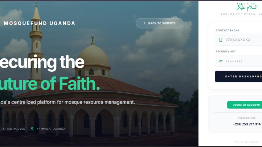 Mosque fund uganda system